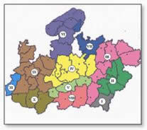 Agroclimatic Zones of Madhya Pradesh